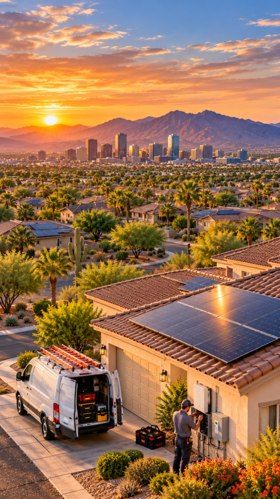 Arizona Solar Concepts Repair Throughout the Phoenix Area