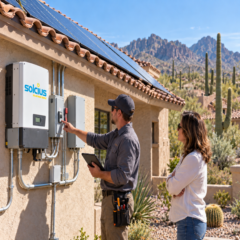 Who Services Solcius Solar Systems Now?